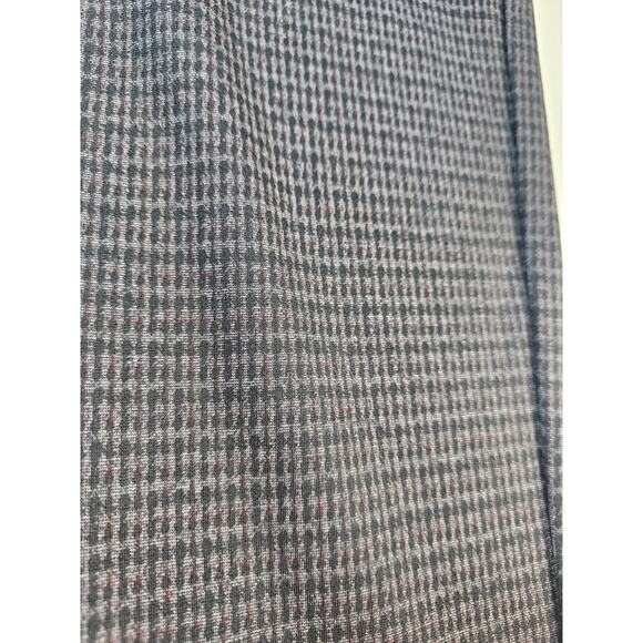 NWT Zac & Rachel PETITE PS black speckled red pull on pants comfort career - Picture 7 of 11